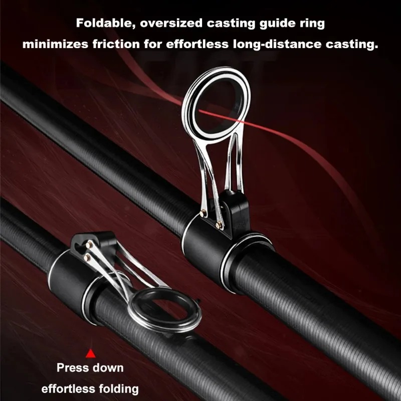 1 Stück Edelstahl-Angelrutenfü – Fishing Rod Casting Bewertung und Preis