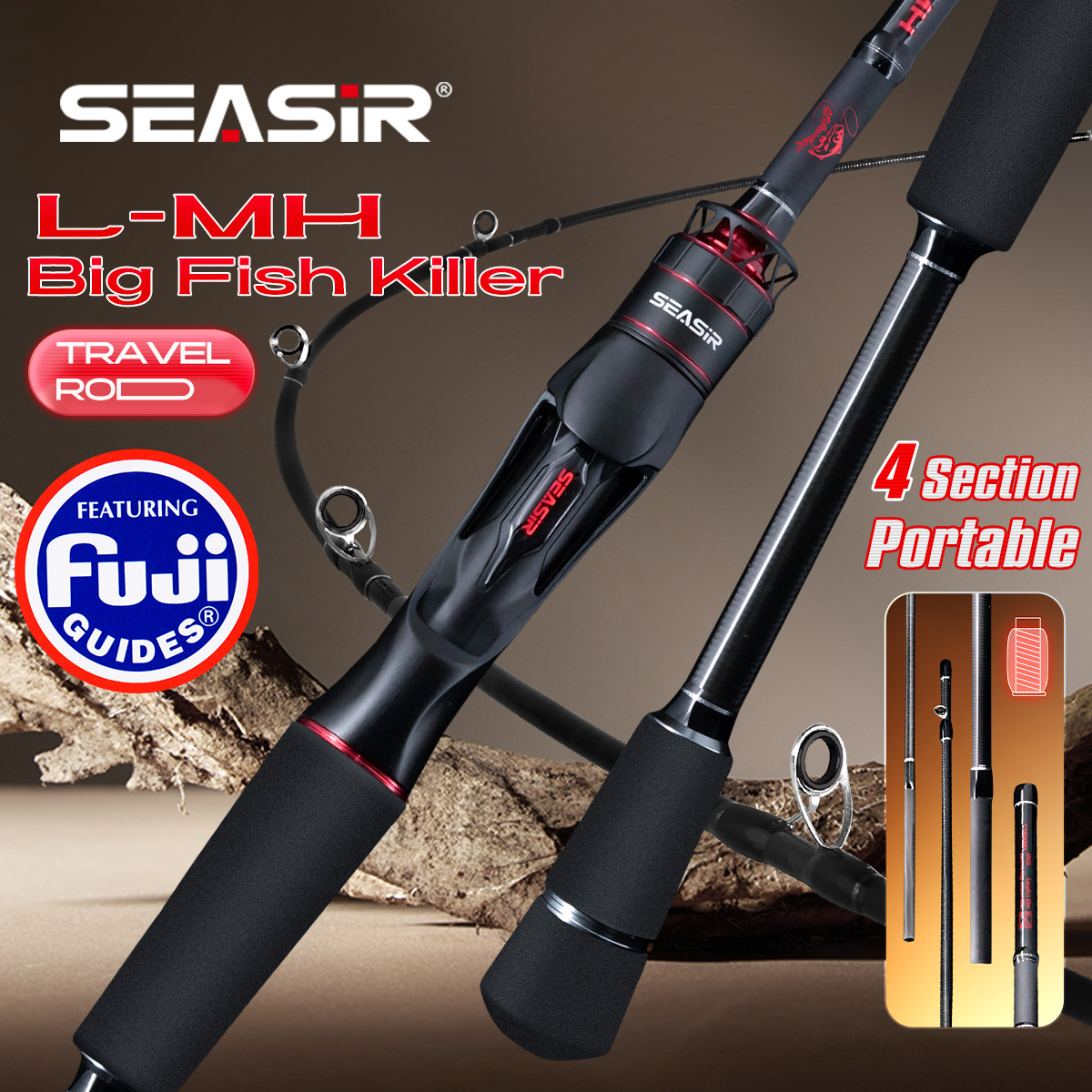 Seasir Salminus XF M/MH Spinin – Kastking Reel Zephyr Bewertung und Preis