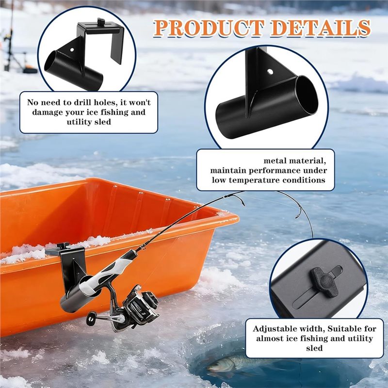 A99I-Metall Eisangel-Schlitten – Fishing Rod Ice Bewertung und Preis