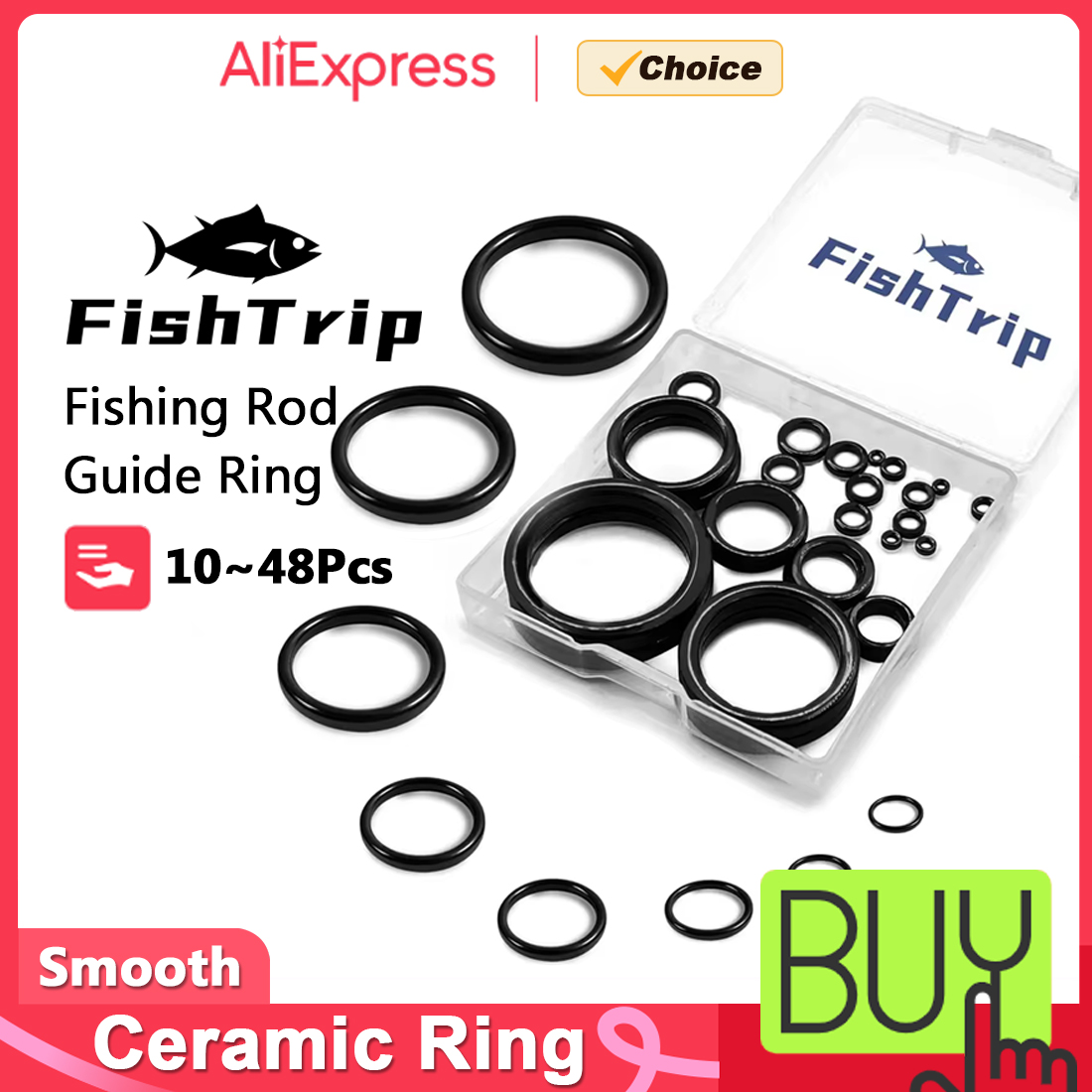 Fish trip 10 Stück ~ 48 Stück  – Fishing Rod Building Kit Bewertung und Preis