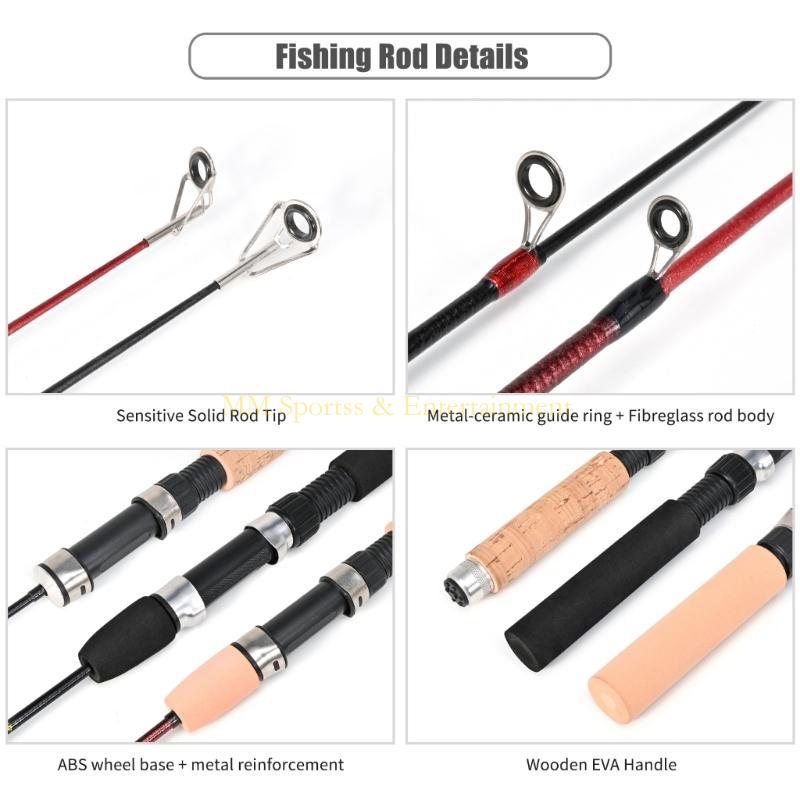 31be 1 Set Angelrute mit Fisch – Fishing Rod Ice Bewertung und Preis