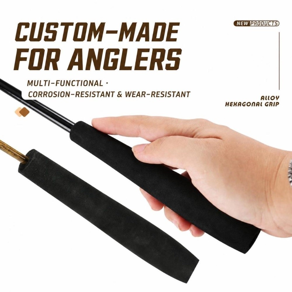 Tragbarer EVA-Angelrutengriff, – Fishing Rod Travel Bewertung und Preis