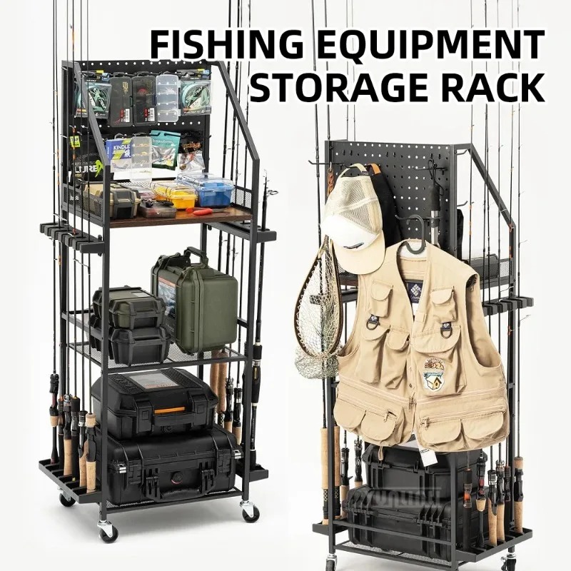 Aufbewahrungsregal für Angelau – Fishing Rod Combo Bewertung und Preis