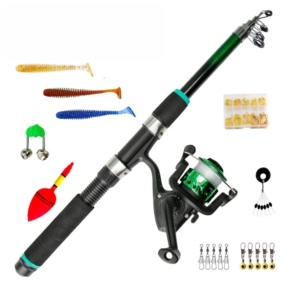Kompakte Angelrute mit Rolle f – Fishing Rod Case Bewertung und Preis