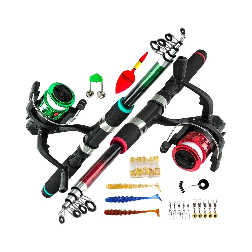 Kompakte Angelrute mit Rolle f – Fishing Rod Case Bewertung und Preis