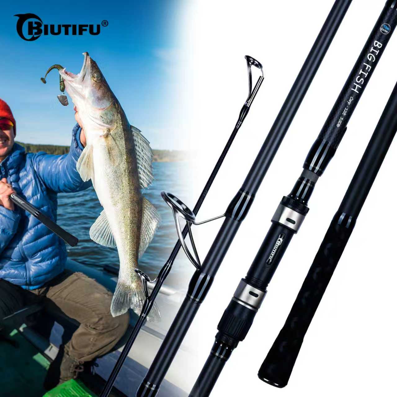 BIUTIFU BIGFISH Karpfen-Surfca – Fishing Rod Surf Bewertung und Preis